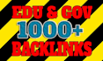 do 1000 education backlinks link building for google ranking