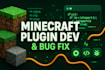 do minecraft plugin dev, custom mc plugin, server plugin bug fix and code debug