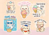 create modern cute kawaii cartoon character illustration for you