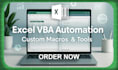 create advanced excel automations with vba