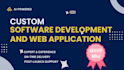 develop custom web application, ai powered software, saas software development