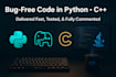 do python cpp java c tasks and projects