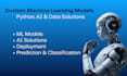 build and train machine learning models