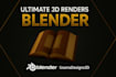 professional 3d models and renders in blender
