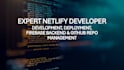 develop netlify apps with firebase backend github repo