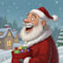 unique christmas cartoon caricature
