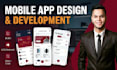 build mobile app development as a flutter devloper and uiux designer