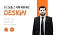 create and redesign fillable PDF forms and documents