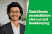 do monthly bookkeeping, setup, cleanup in quickbooks, xero