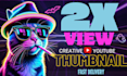 design eye catchy youtube thumbnails to boost clicks