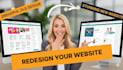 redesign your wordpress website