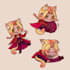 create chibi stickers or emotes and animate them
