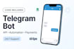 build a professional telegram bot for business automation