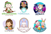 design a cute kawaii logo for vtuber and streamer