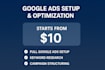 create and optimize high ROI google ads campaigns