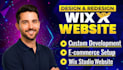 be your wix expert, wix developer, design redesign wix website, wix velo