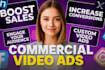 create an explainer video or commercial video ads