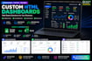 create a custom HTML, excel or google sheets dashboard