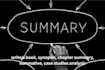 write a book, synopsis, chapter summary, summative, case studies analysis