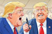 create a political cartoon art