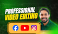do professional video editing for youtube and business ads