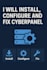 install, configure and fix cyberpanel on your server