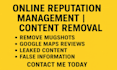 remove bad google results, mugshots, delete article news deindex negative links