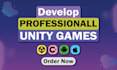 develop design 3d or 2d c sharp unity games web app, mobile app professionally