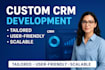 do custom full stack CRM software
