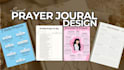 design, format christian prayer ebook, daily devotional journal prayer