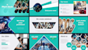 design a professional medical or healthcare powerpoint presentation pitch deck