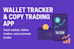 develop crypto wallet tracker and copy trading automation app