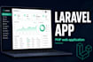 develop a custom PHP laravel web application or saas