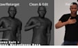 do cleanup motion capture data mocap animation  keyframe cleanup, c3d mapping
