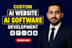 develop ai website, ai chatbot, ai web application, ai software developer