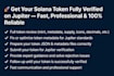 get your solana token fully verified on jupiter exchange