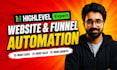 design gohighlevel website, funnel as a gohighlevel expert