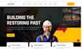 design a professional home builder website for contractors and construction