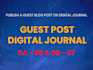 do press release on digitaljournal, publish article, PR on digital journal