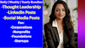 bundle thought leadership linkedin articles and posts