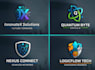 creation logo design for technology, tech, website, business