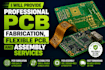 provide professional pcb fabrication, flexible pcb, and assembly services