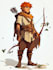 do a 2d character design and concept art for your game