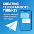 create a custom telegram bot using python