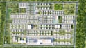 3d masterplan design, landscape design for cottage, camping resort