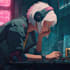 do cyberpunk futuristic city art