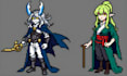 create pixel art animation pixel art background environment pixel art character