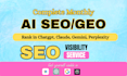 do complete generative engine optimization GEO, ai SEO, chatgpt optimization