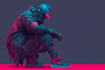 design fantasy and cyberpunk character