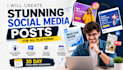 create stunning social media posts for all platforms